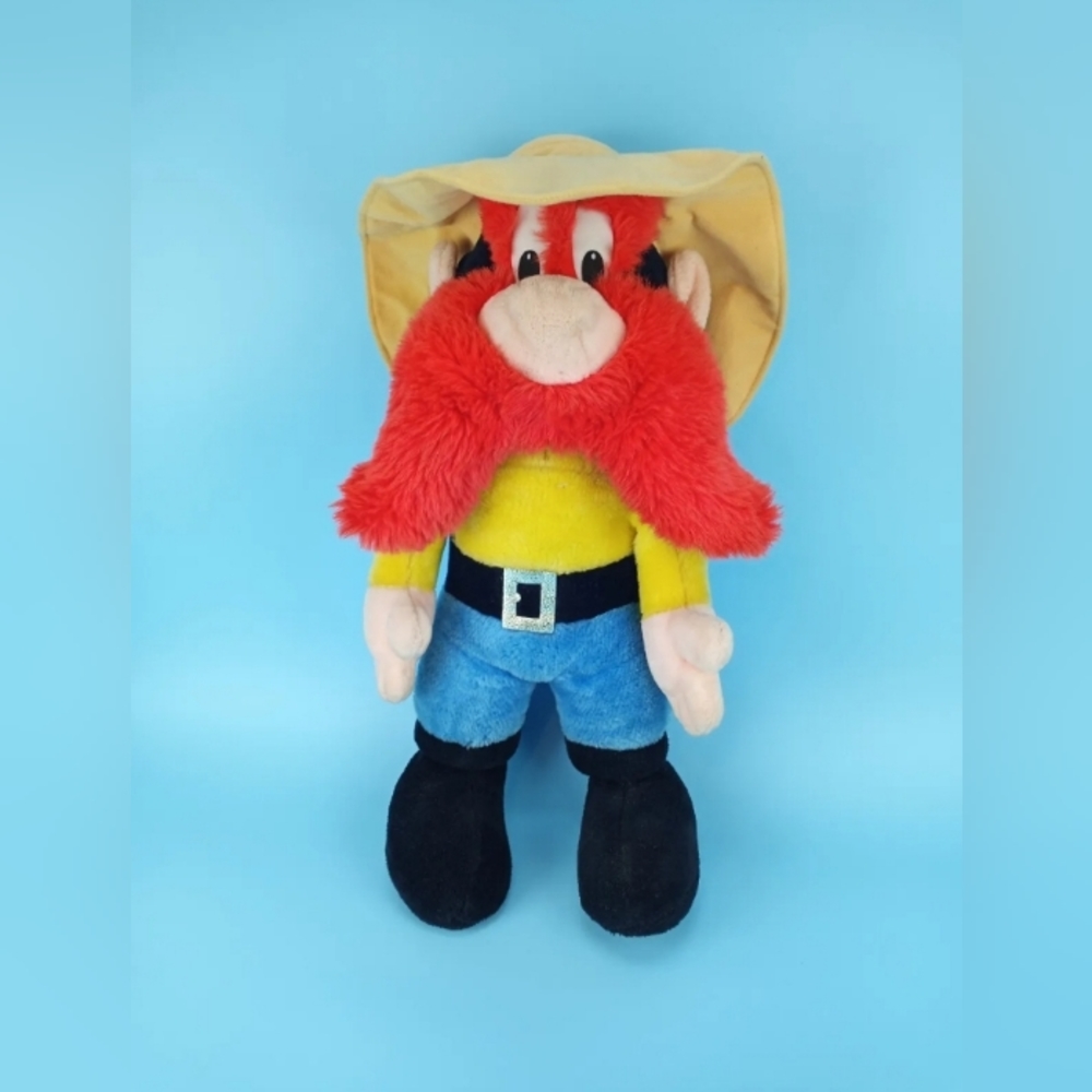 Warner Bros Vintage 1971 Yosemite Sam 26" Plush Toy Mighty Star Looney Tunes